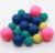 Ball Rwber Silicôn Solid 30mm 40mm 50mm, Pêl Bownsio Rwber Silicôn