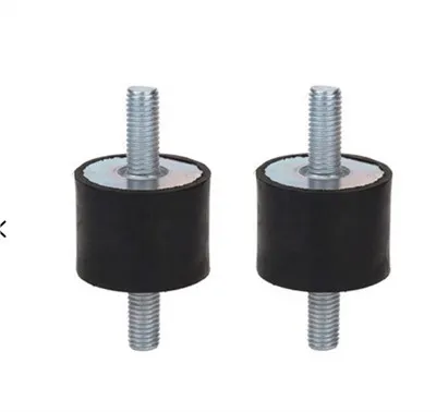 Ynysyddion pad sioc bloc bumper rwber gwrth-ddirgryniad bloc distaw Gwryw Benyw Thread Rwber Mount