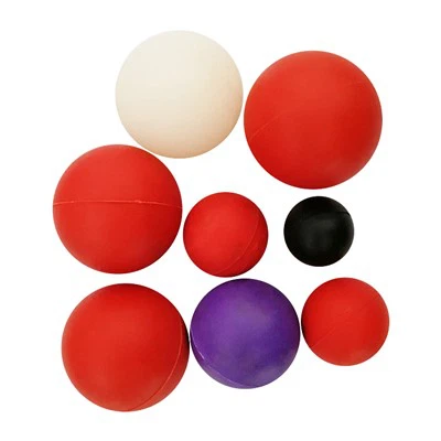 Glanhau sy'n gwrthsefyll traul solet Net Glanhau Cylchlythyr Sgrin Dirgrynol Rwber Ball Silicôn Ball Rwber Sboncio Ball